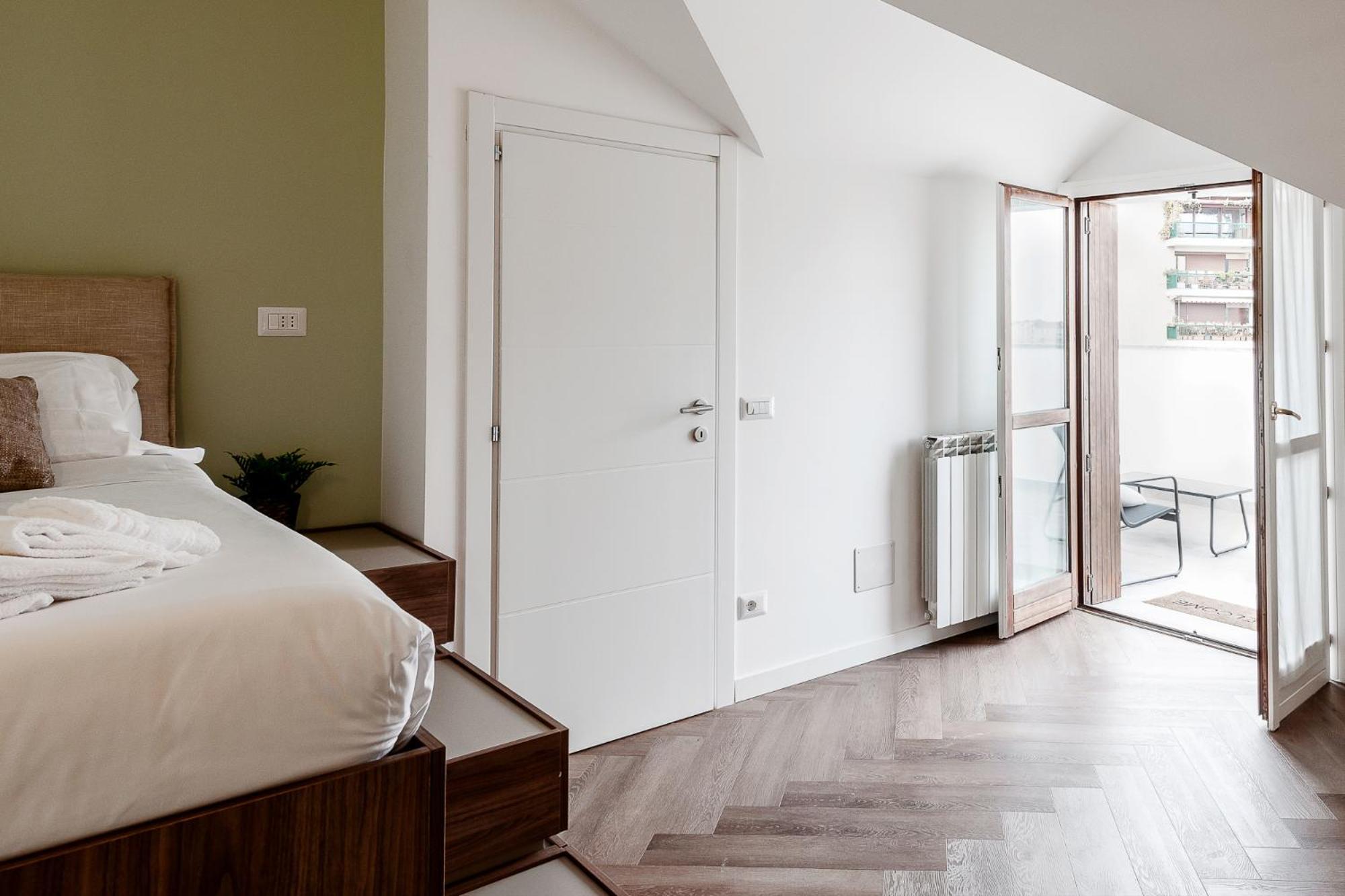 Stayeasy Argelati40 - Penthouse With 2 Bedrooms, 2 Bathrooms And Terrace - Navigli Milano Esterno foto
